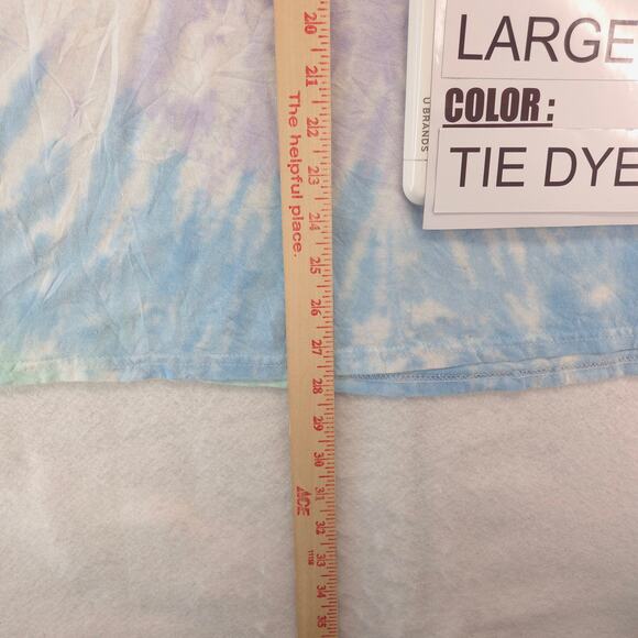 Def Leppard Band Graphic Short Sleeve T Shirt Womens Size Large L Tie Dye - Picture 6 of 9